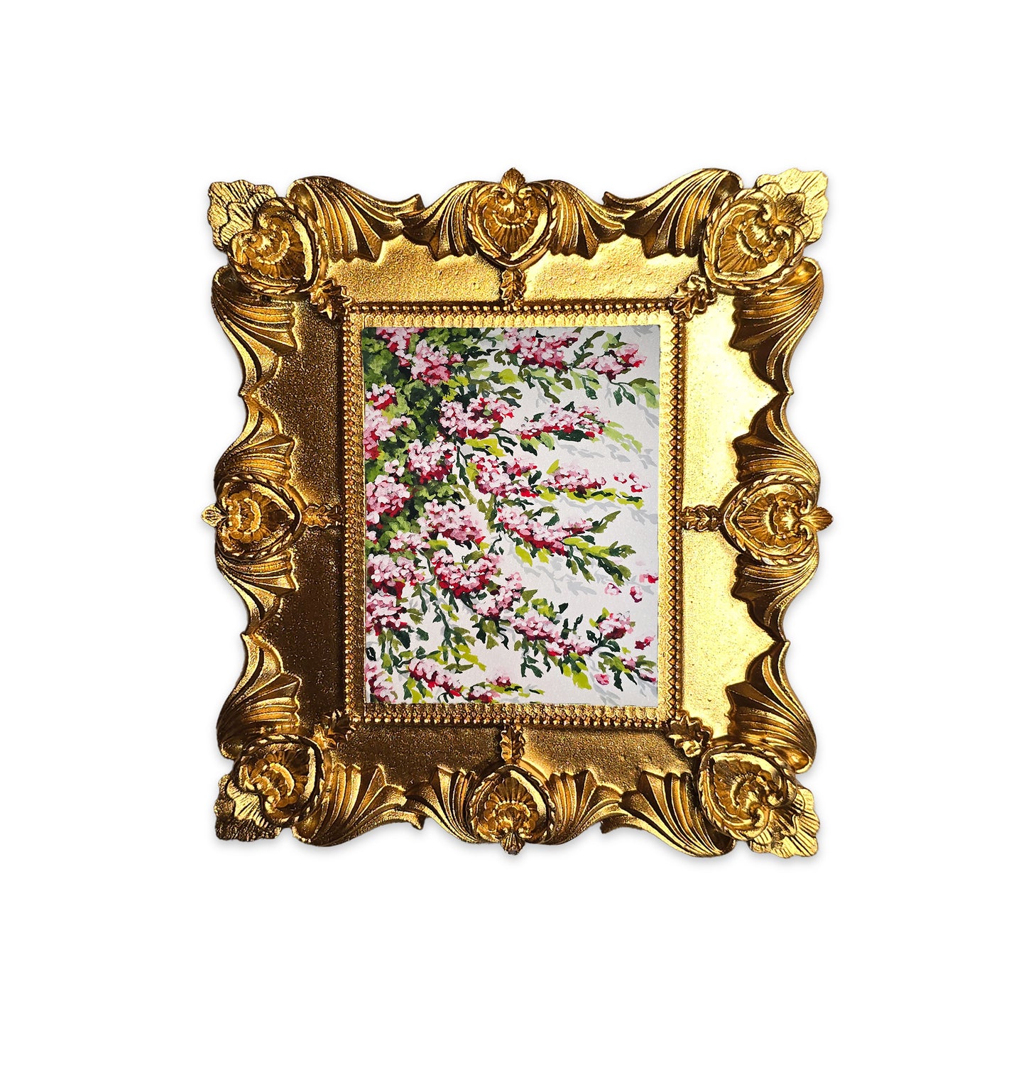 Palm Size Flower Wall Art Print (Wall Ready)