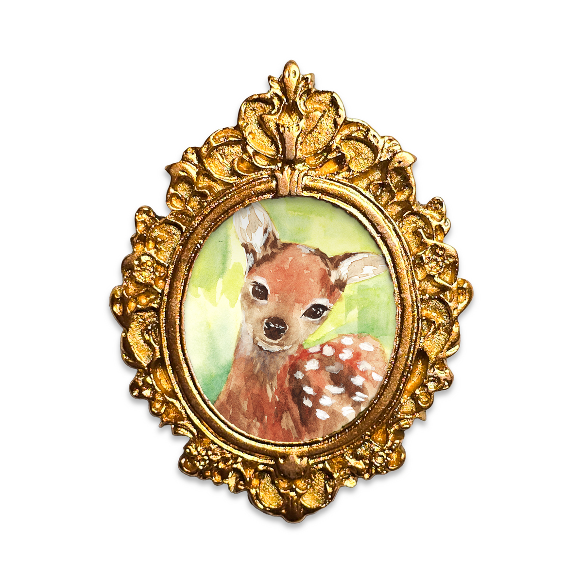 Petite Deer Art Print Frame