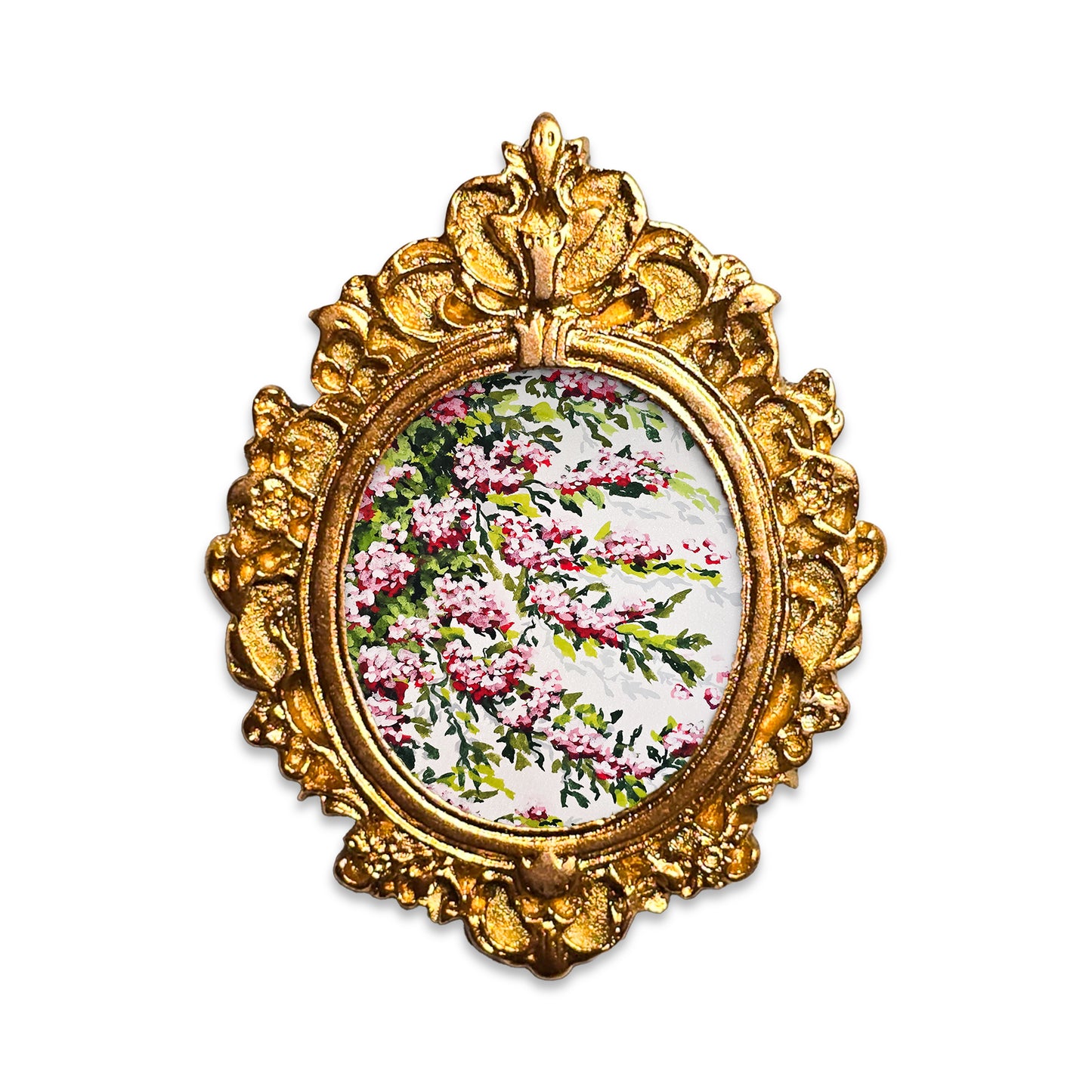Petite Flower Wall Fine Art Print Frame