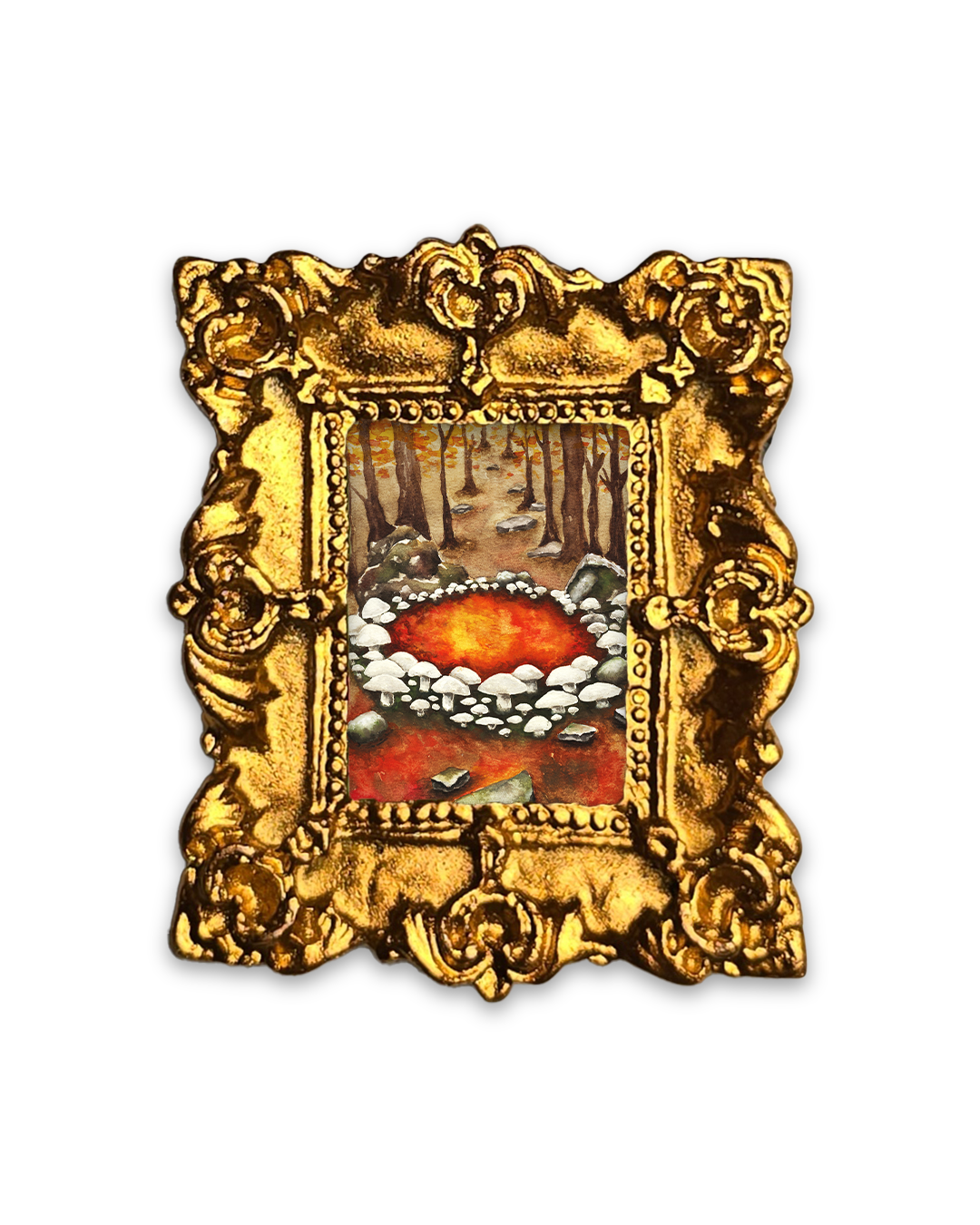 Petite Fairy Ring Art Print Frame