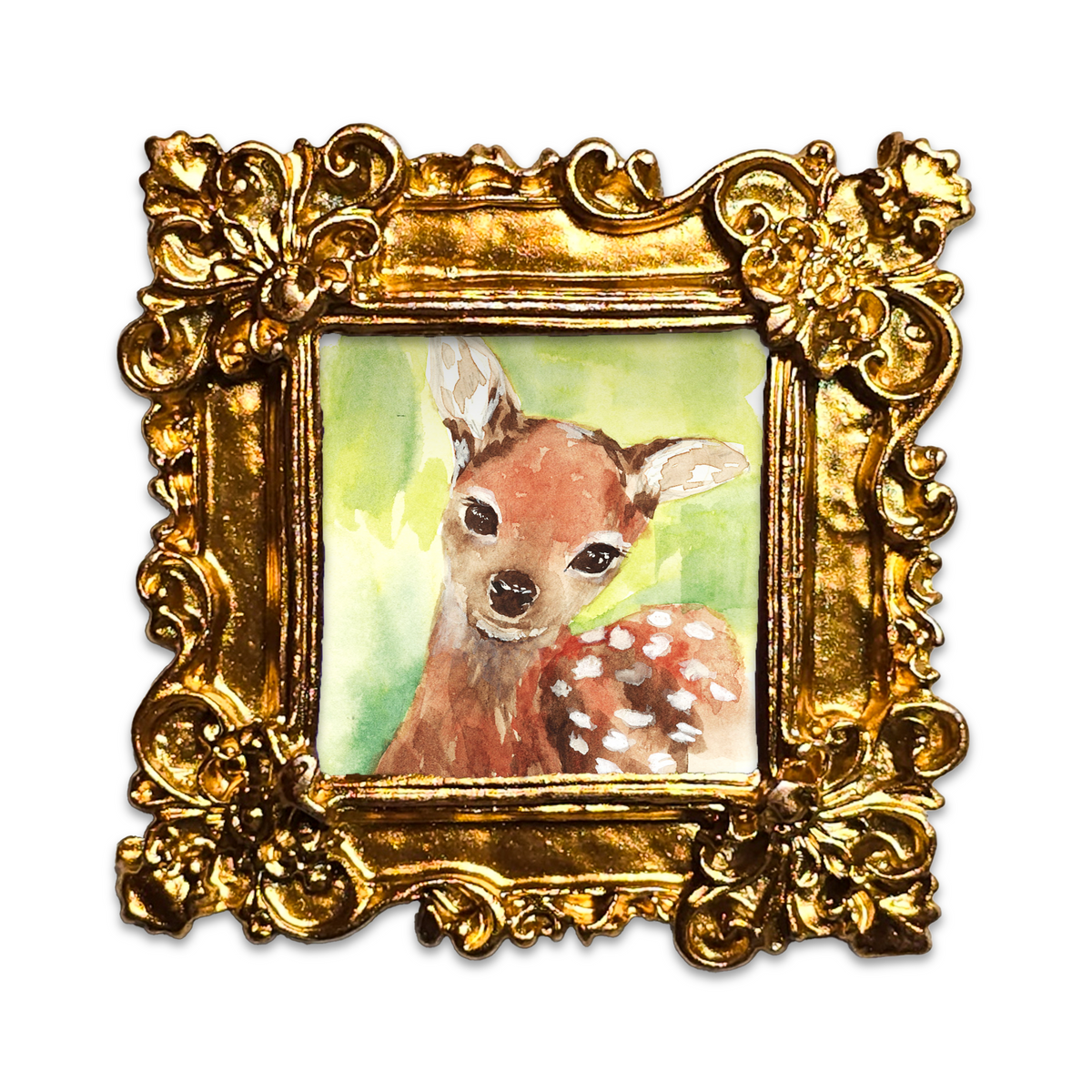 Petite Deer Art Print Frame