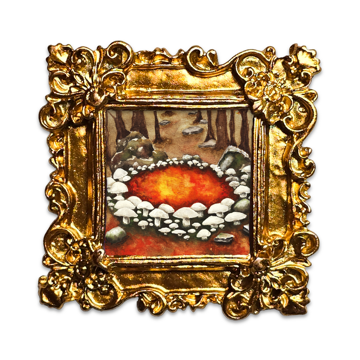 Petite Fairy Ring Art Print Frame