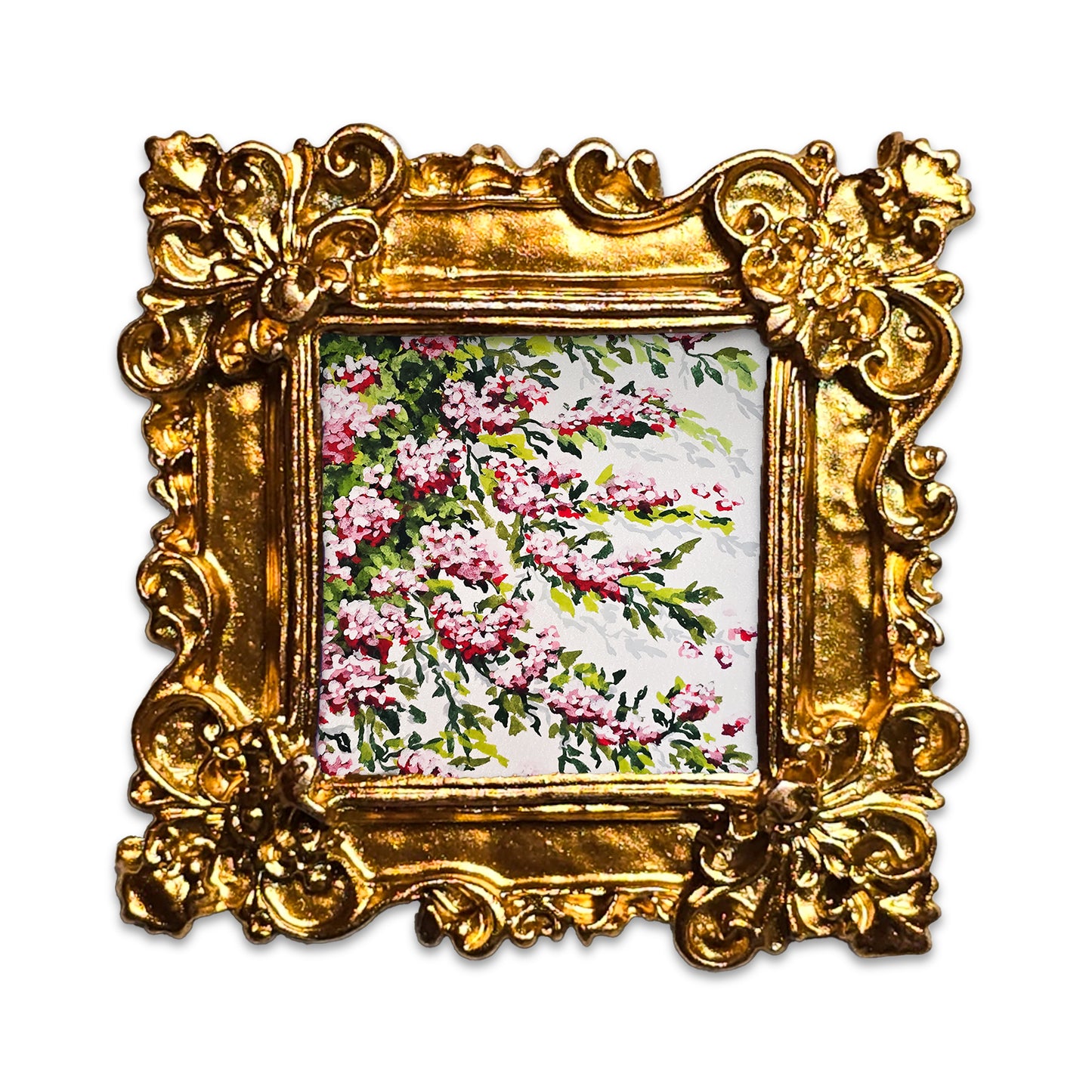 Petite Flower Wall Fine Art Print Frame