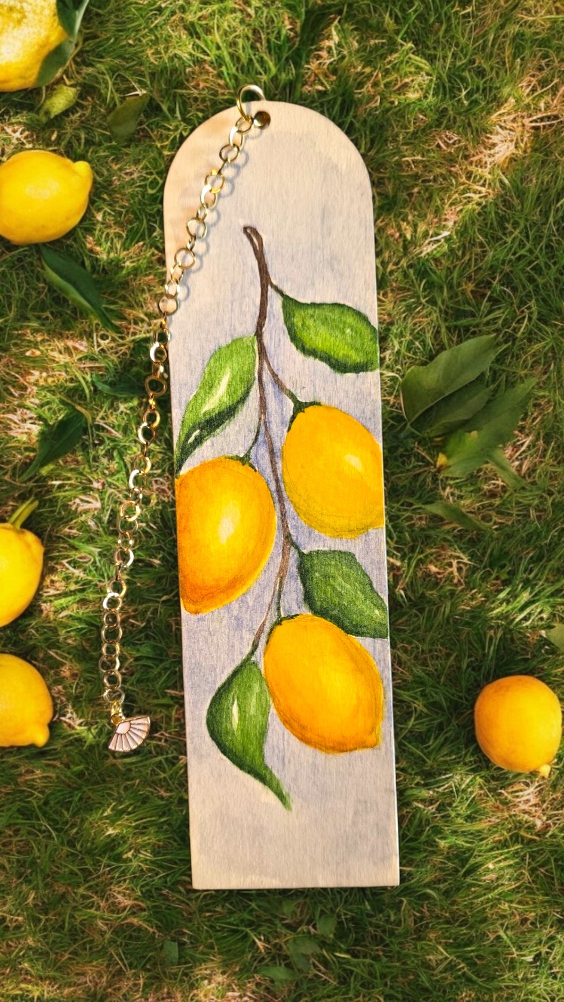 "Scorza di Limone" Miniature Art Bookmark