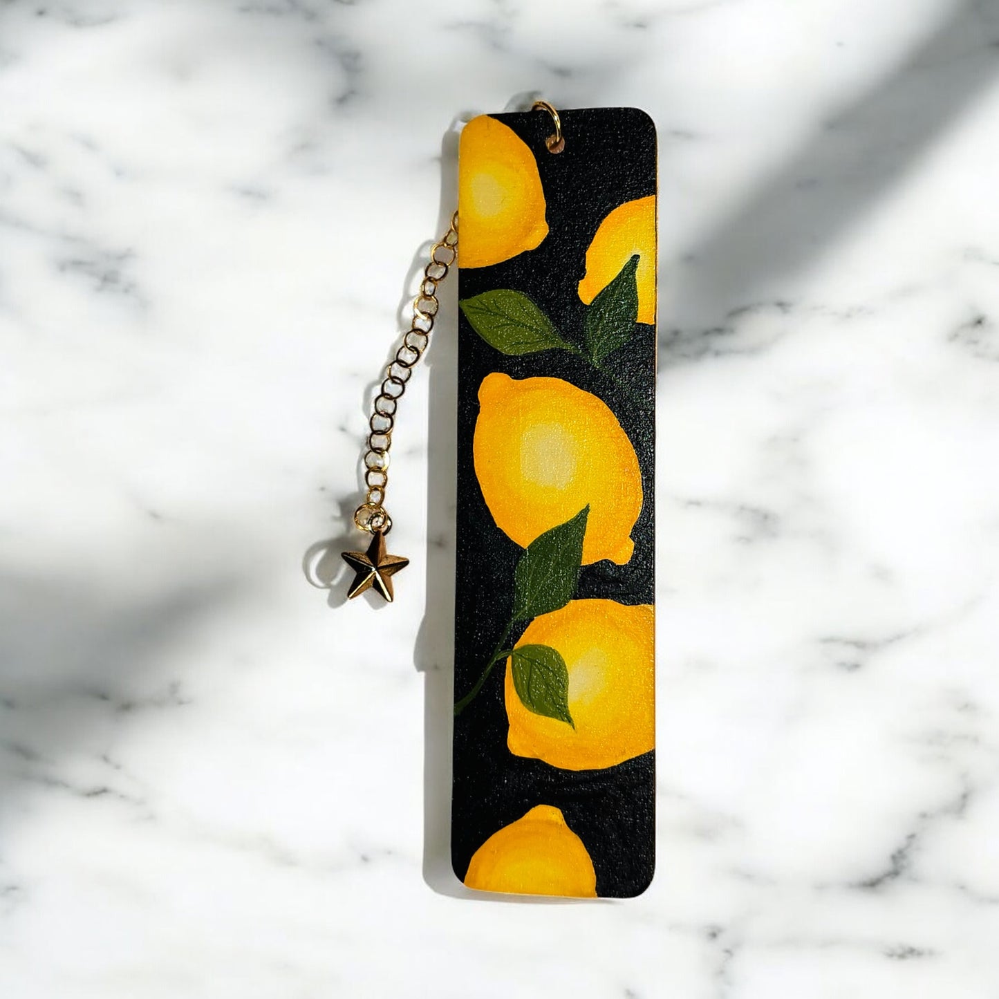 "Freshly Squeezed" Miniature Art Bookmark