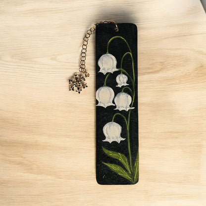 "Moonlight Bell" Miniature Art Bookmark