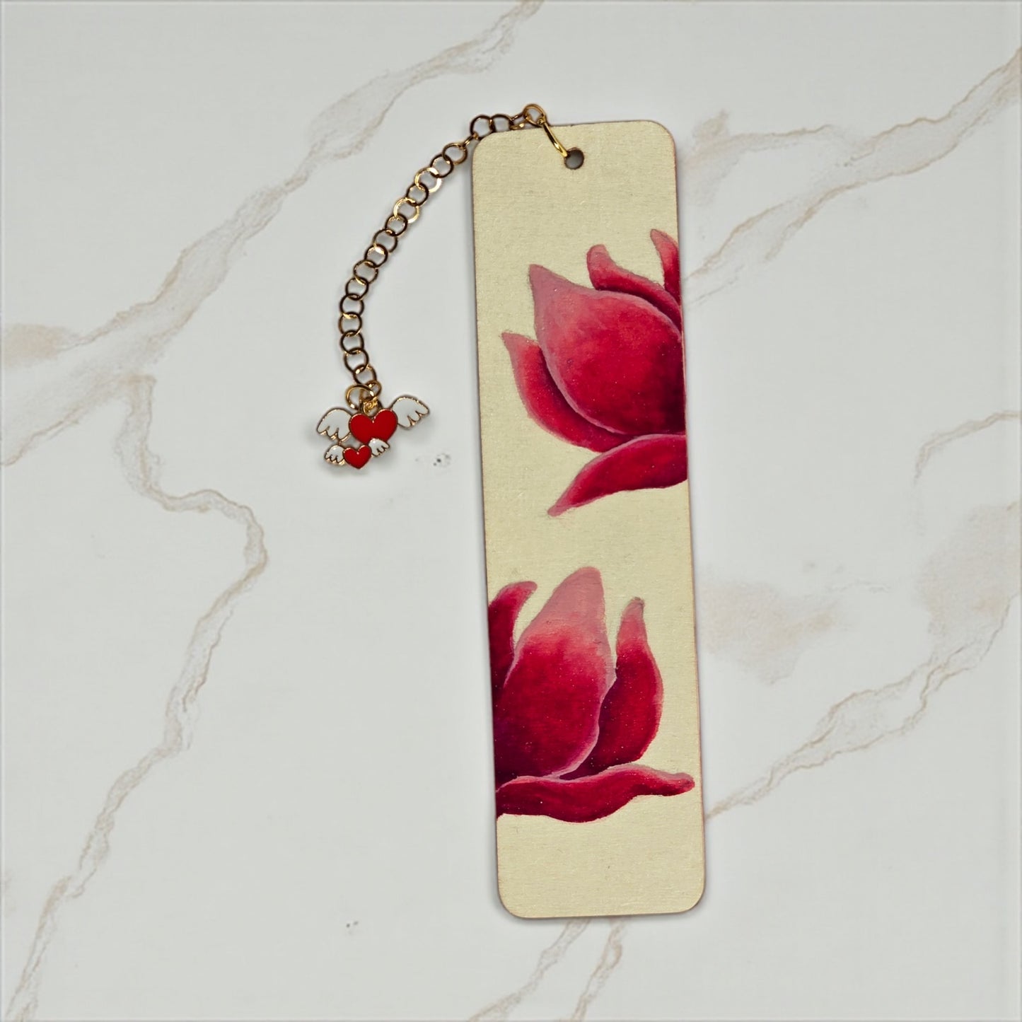 "Flower" Miniature Art Bookmark