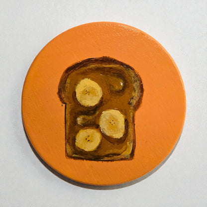 "Breakfast Club" Hand-Painted Coasters