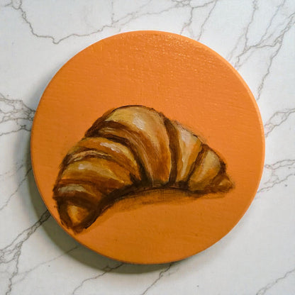 "Breakfast Club" Hand-Painted Coasters