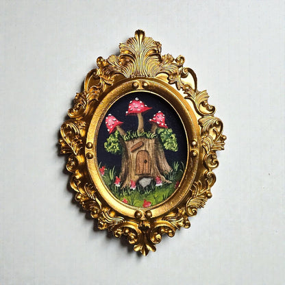 Palm Size Framed Built for a Fairy (Wall Ready)