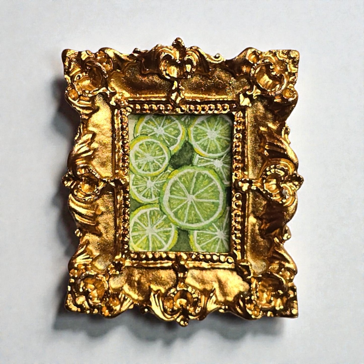 Petite Lime Slices Frame