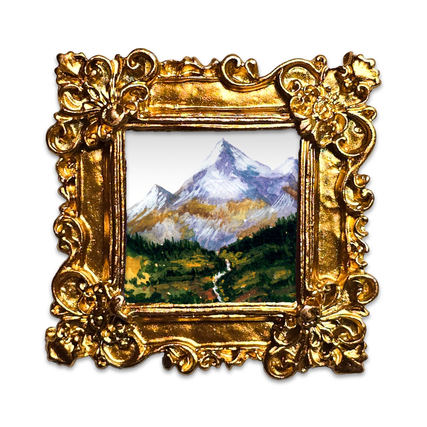 Petite Mountain View Fine Art Print Frame