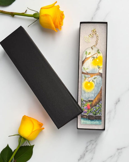 "Enchanted Forest" Miniature Art Bookmark