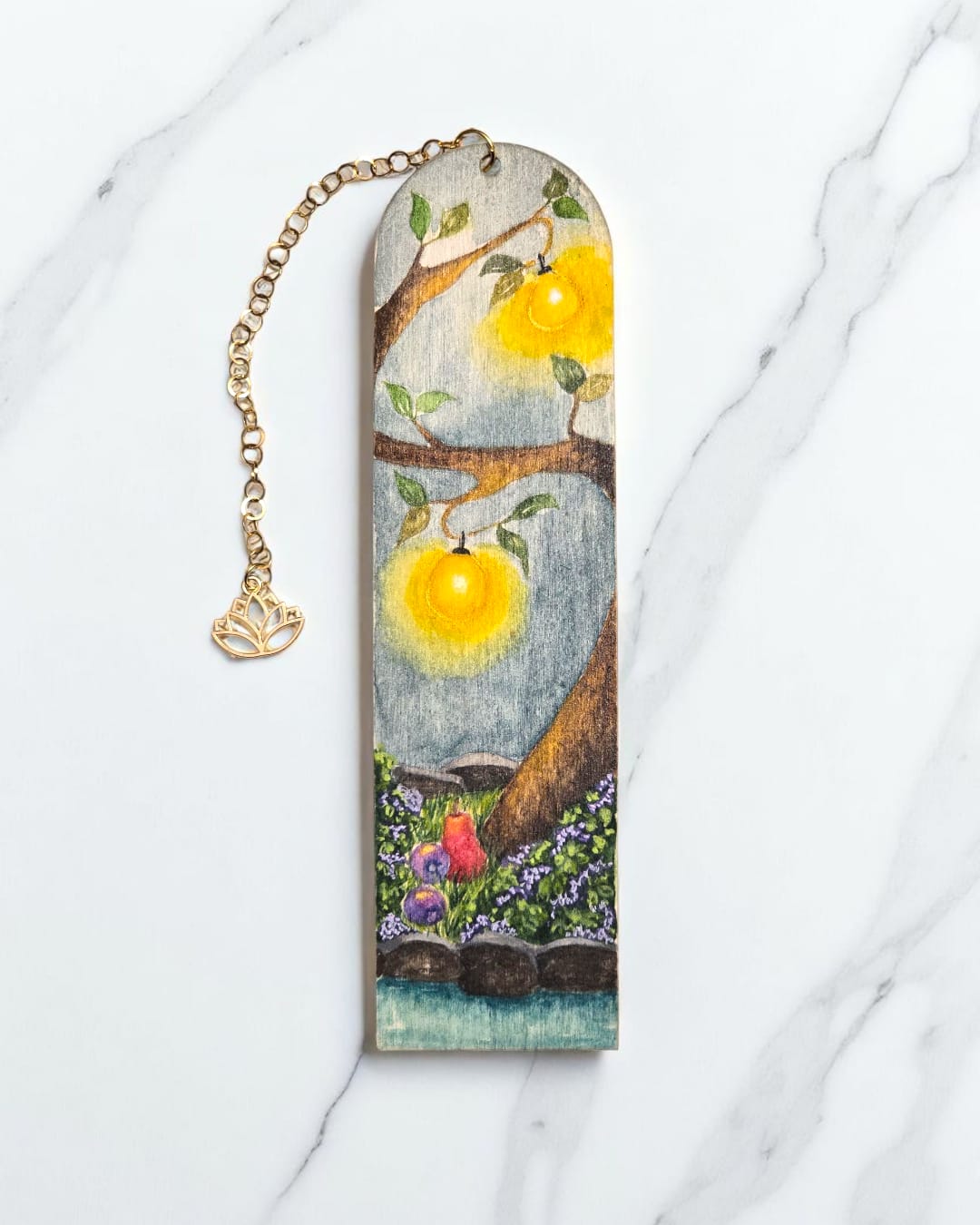 "Enchanted Forest" Miniature Art Bookmark