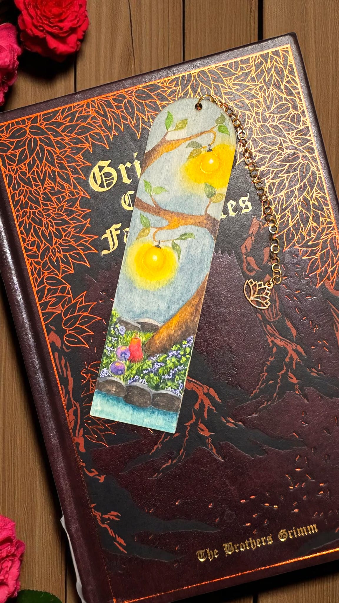 "Enchanted Forest" Miniature Art Bookmark