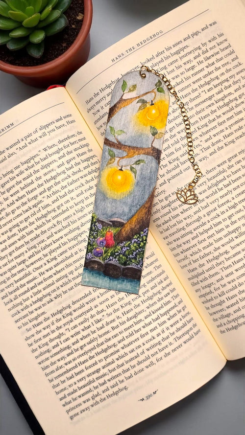 "Enchanted Forest" Miniature Art Bookmark