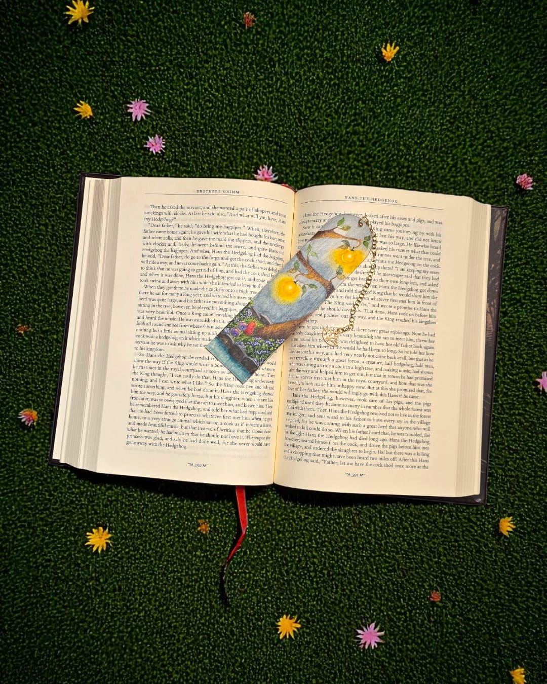 "Enchanted Forest" Miniature Art Bookmark