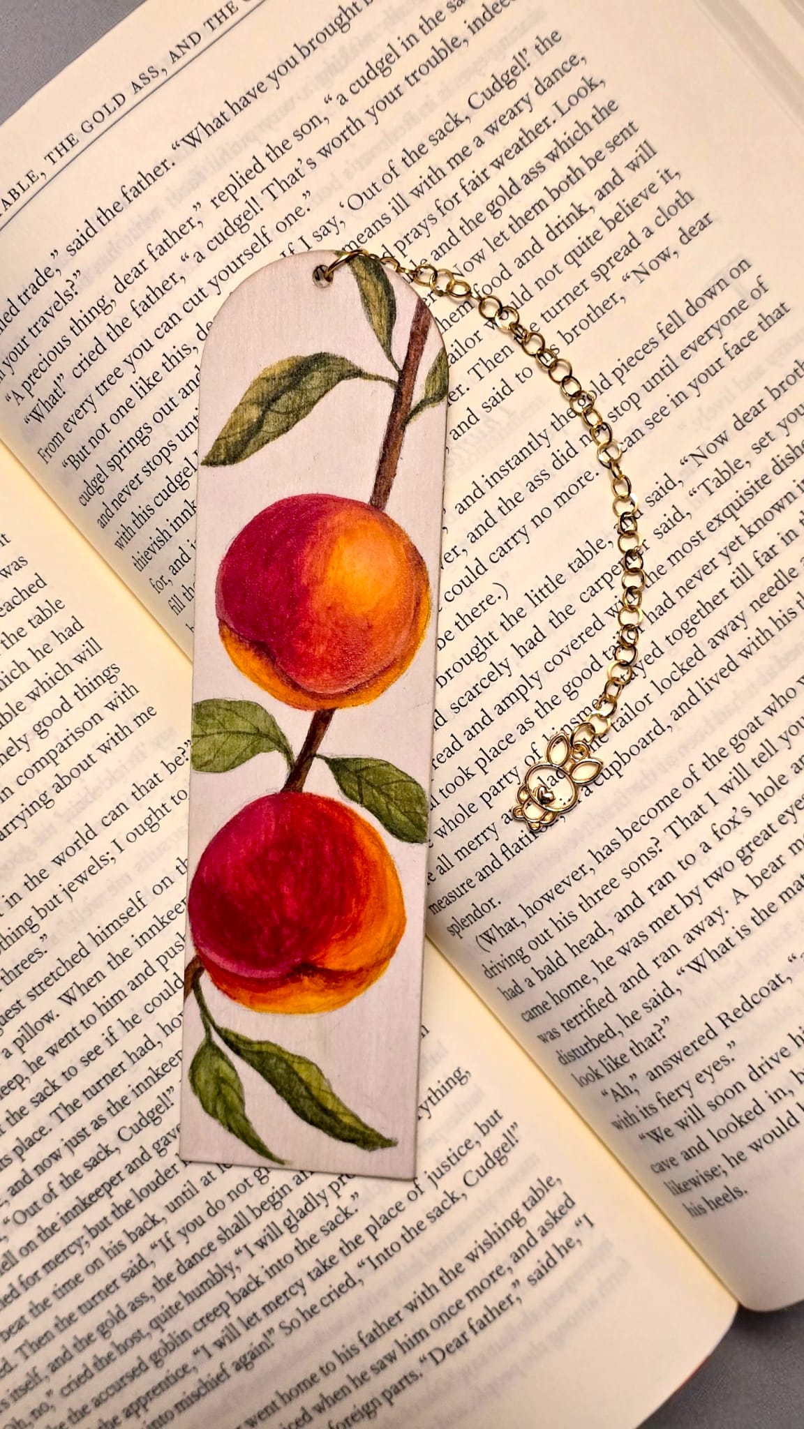 "Call Me by Your Bookmark" Miniature Art Bookmark