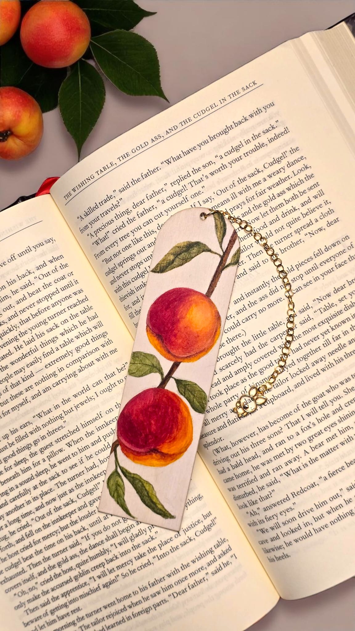 "Call Me by Your Bookmark" Miniature Art Bookmark