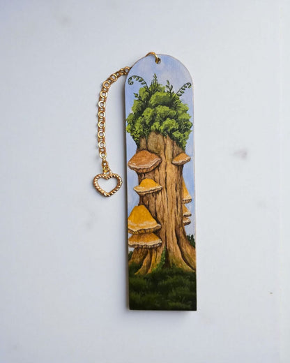 "Second Life of a Tree" Miniature Art Bookmark
