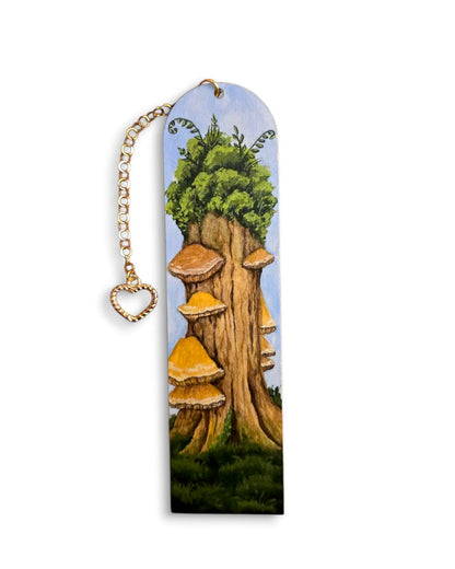 "Second Life of a Tree" Miniature Art Bookmark