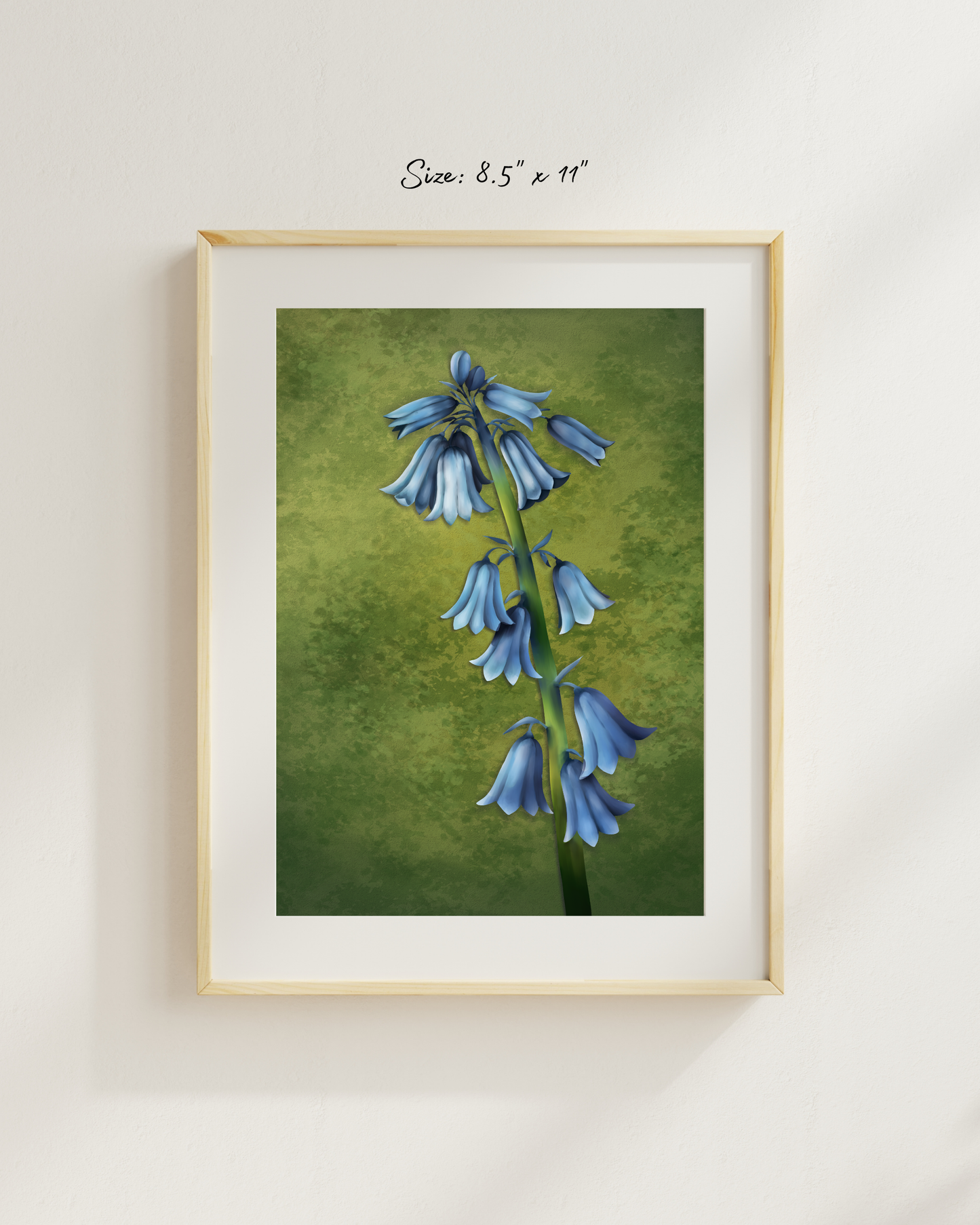 Bluebell Art Print