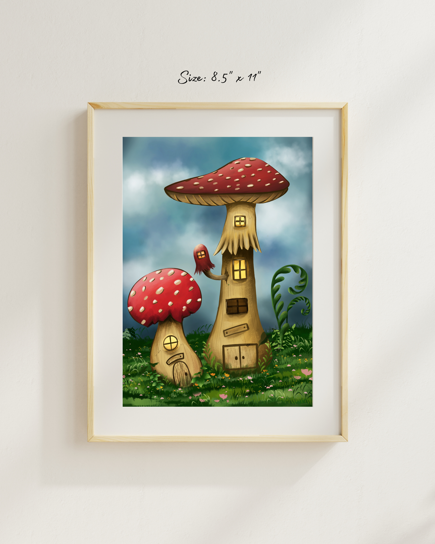 Fairy's Pay Rent Too Art Print