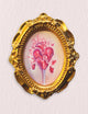 Palm Size Framed Love Hurts Pastel Drawing