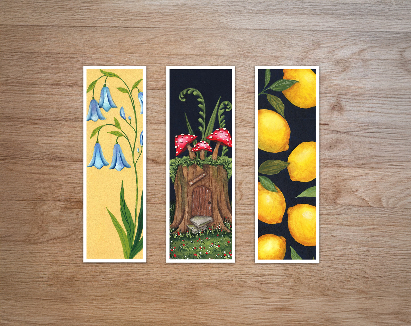 Art Print Bookmarks Set (3)