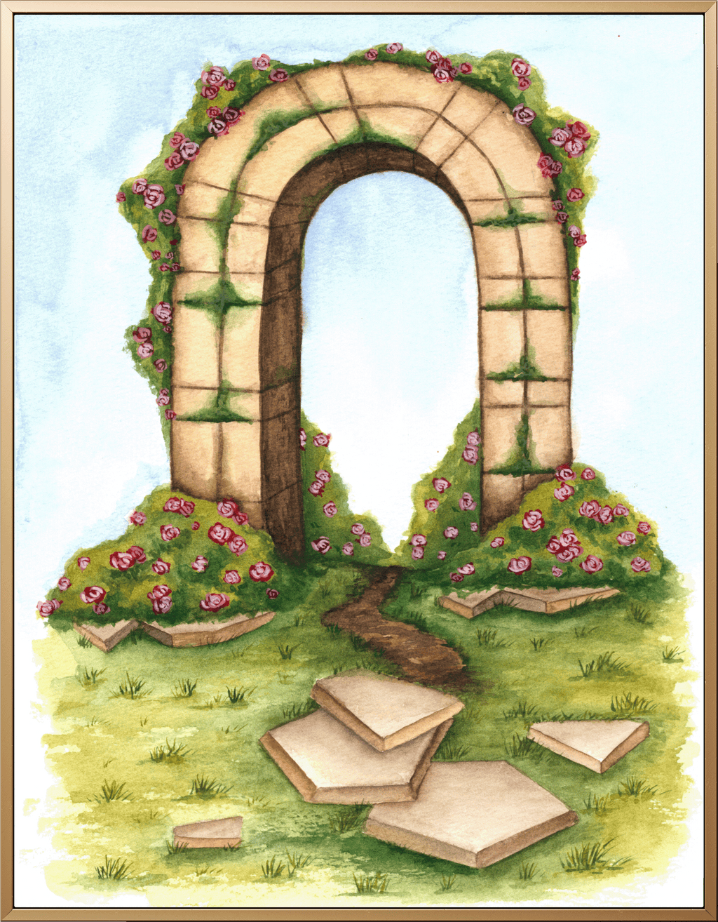 "Fairy’s Forgotten Arch" Original Art Work