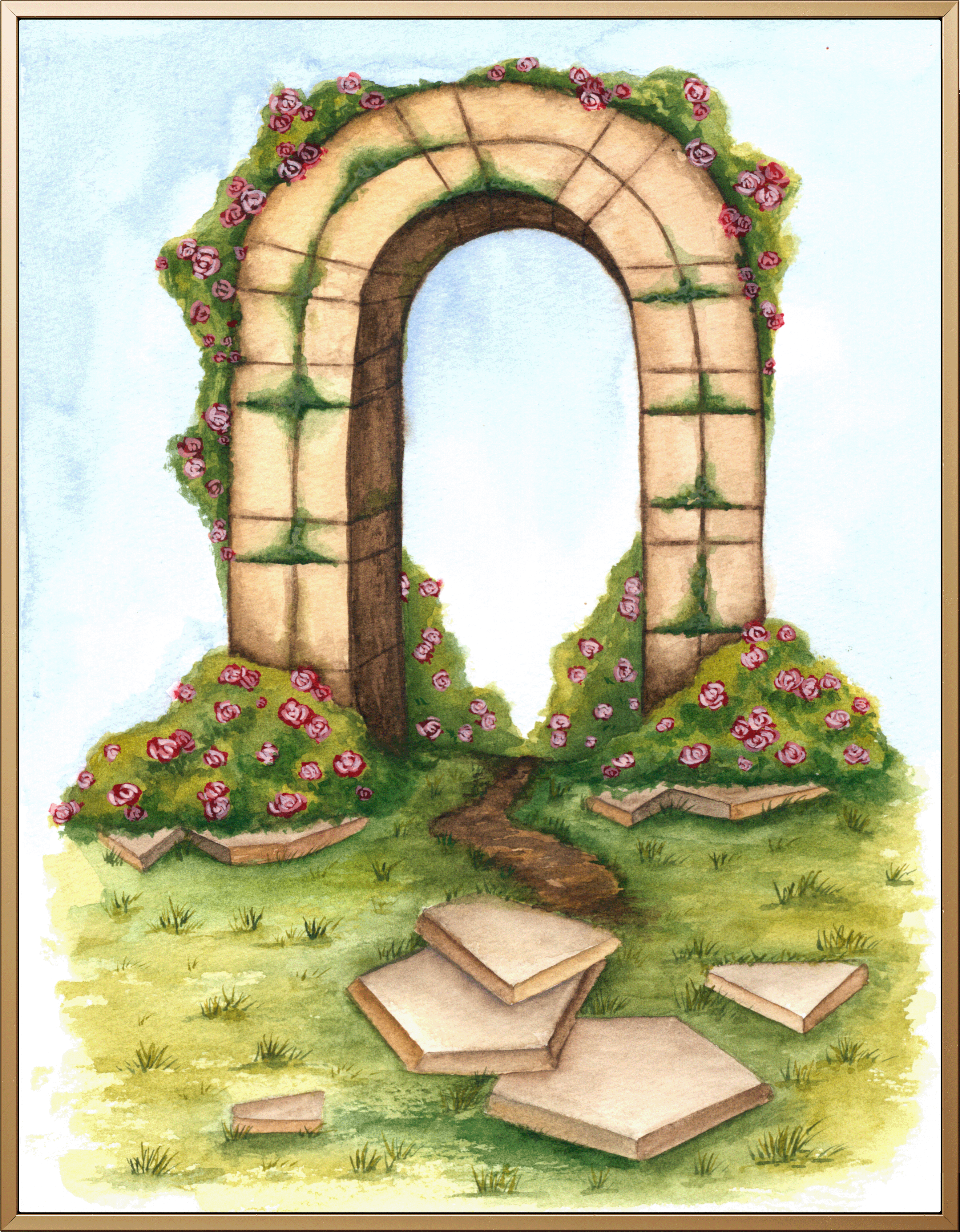 "Fairy’s Forgotten Arch" Original Art Work