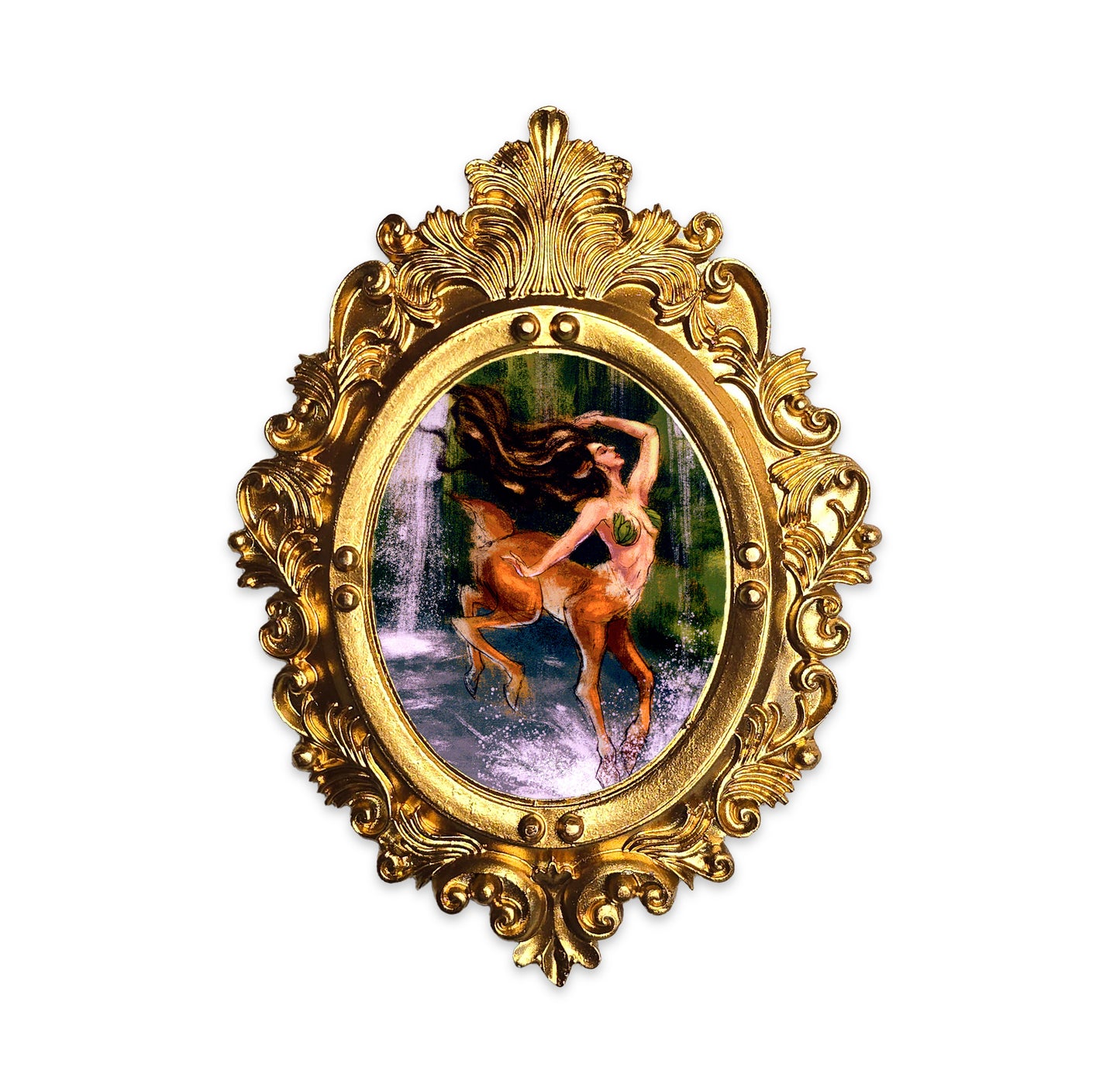 Palm Size The Centaur's Dance Study (Wall Ready)