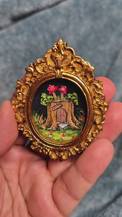Petite Built for a Fairy Frame